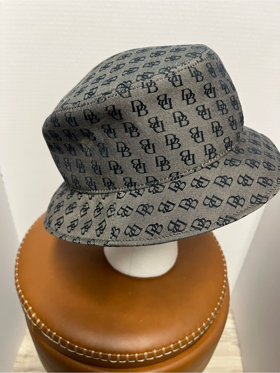 Dooney & Bourke Gray Monogram Bucket Hat